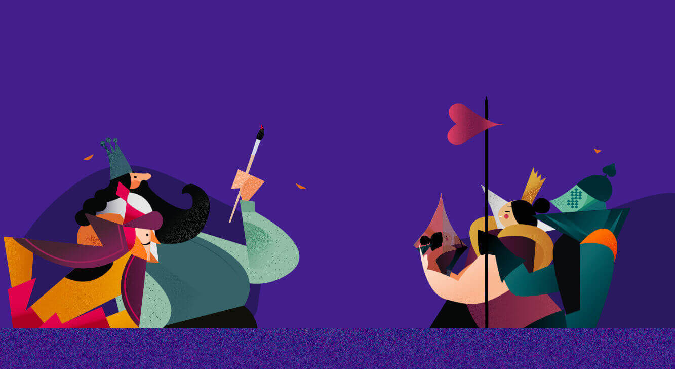 Creative hero visual for Mooz.me